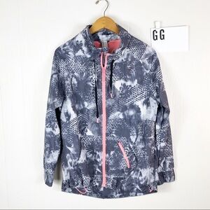 Mondetta printed athletic jacket Sz M